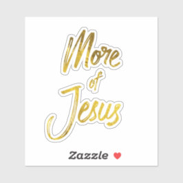 信仰の引用文:金ゴールドイエスのより多くの シール