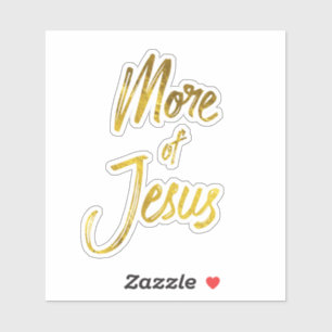 信仰の引用文:金ゴールドイエスのより多くの シール