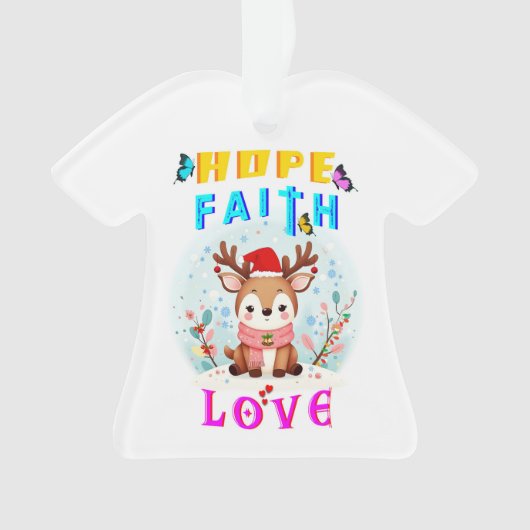 信仰の愛を願う オーナメント (正面)