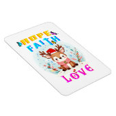 信仰の愛を願う マグネット (右側)