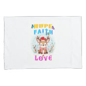 信仰の愛を願う 枕カバー (正面右)