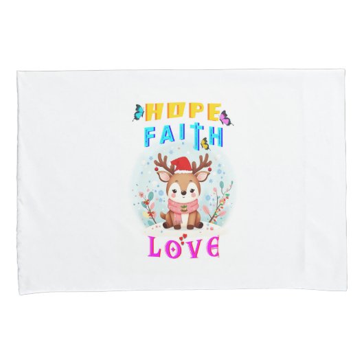 信仰の愛を願う 枕カバー (正面右)