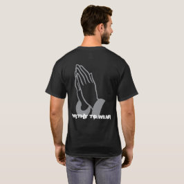 信仰の手祈-衣服に値する Tシャツ