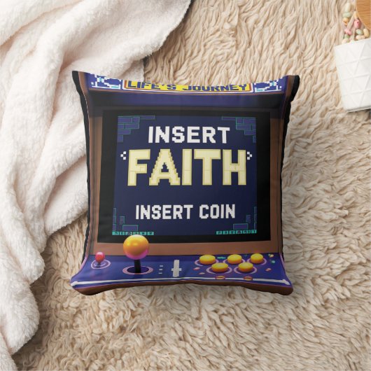 信仰の挿入 クッション (ブランケット)