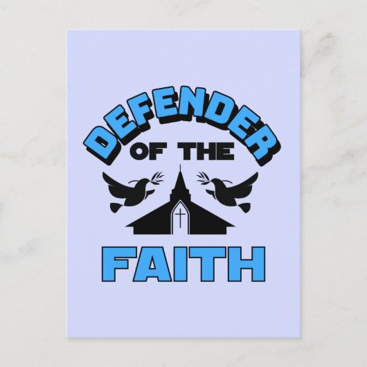 信仰の擁護者 ポストカード (正面)