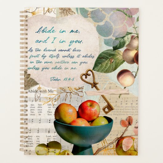 信仰の旅と祈りの言葉 プランナー手帳 (正面)