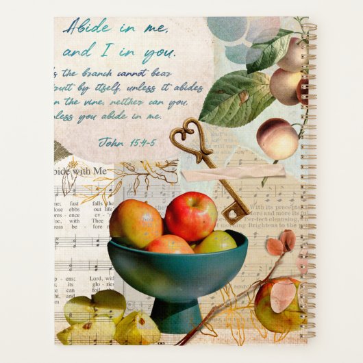 信仰の旅と祈りの言葉 プランナー手帳 (裏面)