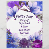 信仰の歌の擬人化された固定 (裏面)