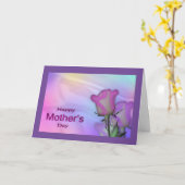 信仰の母への賛辞 カード (黄色い花)