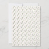 信仰の洗礼招待状 招待状 (裏面)