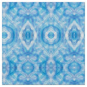 信仰の淡い青の抽象的な水彩画 ファブリック (クローズアップ)