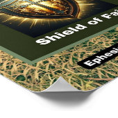 信仰の盾を取る – 8 x 10ポスター ポスター (角)