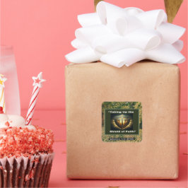 信仰の盾を取る – Squareスタンプ スクエアシール