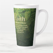 信仰の盾 カフェラテマグ (右)