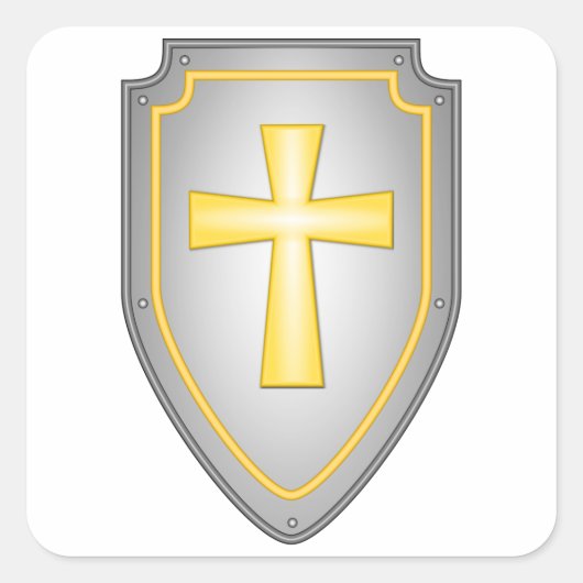 信仰の盾 スクエアシール (正面)