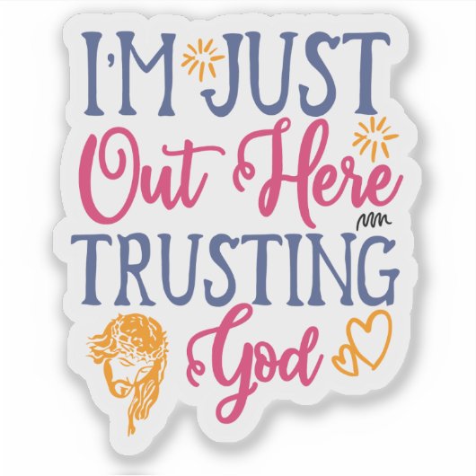 信仰の瞬間に対する聖書の聖句シール シール (正面)