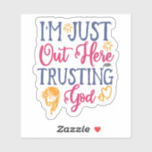 信仰の瞬間に対する聖書の聖句シール シール (シート)