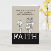 信仰の礎 カード (黄色い花)