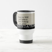 信仰の礎 トラベルマグ (正面左)