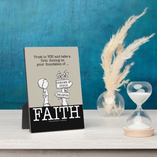 信仰の礎 フォトプラーク (側面)