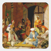 「信仰の祈りの言葉は救病人になる」 スクエアシール (正面)