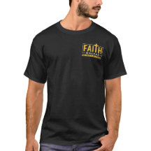 信仰の神のエンブレムTシャツ