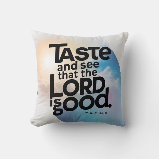 信仰の神の光を味わい見る クッション (正面)