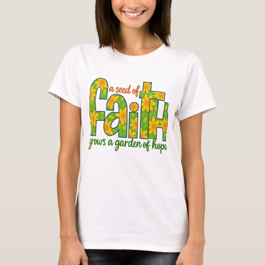 信仰の種 Tシャツ (正面)