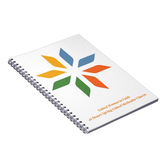 信仰の統一された女性のための手帳 ノートブック (右側)