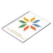 信仰の統一された女性のための手帳 ノートブック (左側)