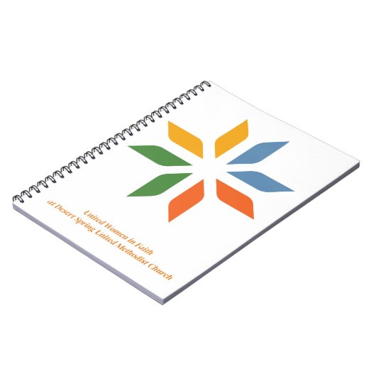 信仰の統一された女性のための手帳 ノートブック (左側)