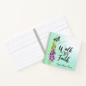 信仰の聖句によって歩く ノートブック (内部)