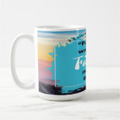 信仰の聖句 – 2コリント5-7 -クラシック コーヒーマグカップ (左)