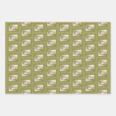 信仰の花が咲感動的く   ラッピングペーパーシート (正面2)