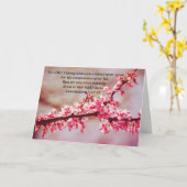 信仰の花が花生の想いカード カード (黄色い花)