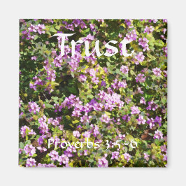 信仰の花Proverbsセージ磁石 マグネット