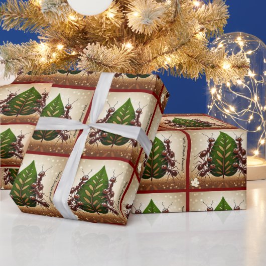 信仰の葉 ラッピングペーパー (クリスマス)