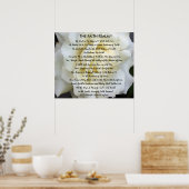 信仰の詩篇は戦士の信条 ポスター (キッチン)