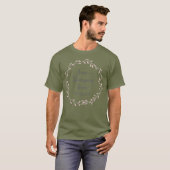 信仰の贈り物 女性のためのことば 箴言27:17 鉄 Tシャツ (正面フル)