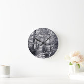 信仰の道 ラウンド壁時計 (ホーム)