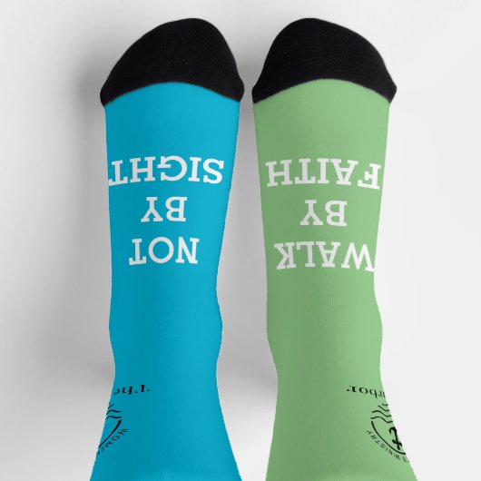 信仰の靴下で歩く ソックス (上部)