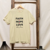 信仰の願い愛のイエス Tシャツ