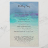 信仰の願い水の色のバイブル結婚バース (裏面)