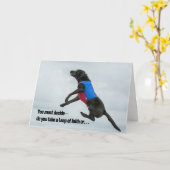 信仰の飛躍か…… カード (黄色い花)