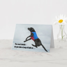 信仰の飛躍か…… カード