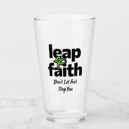 信仰の飛躍はあなたを恐れストップてはいけない タンブラーグラス