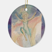 信仰の飛躍ジャンプ女フェミニン性Mジラール セラミックオーナメント (左)