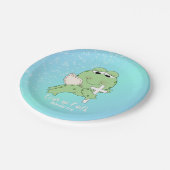 信仰の飛躍紙プレート7" ペーパープレート (アングル)