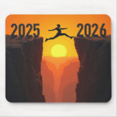 信仰の飛躍2026年の新年 マウスパッド (正面)