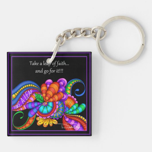 信仰の飛躍 キーホルダー (裏面)